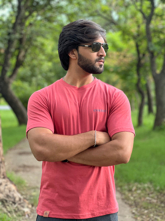 Men’s Coral Regular Fit T-Shirt