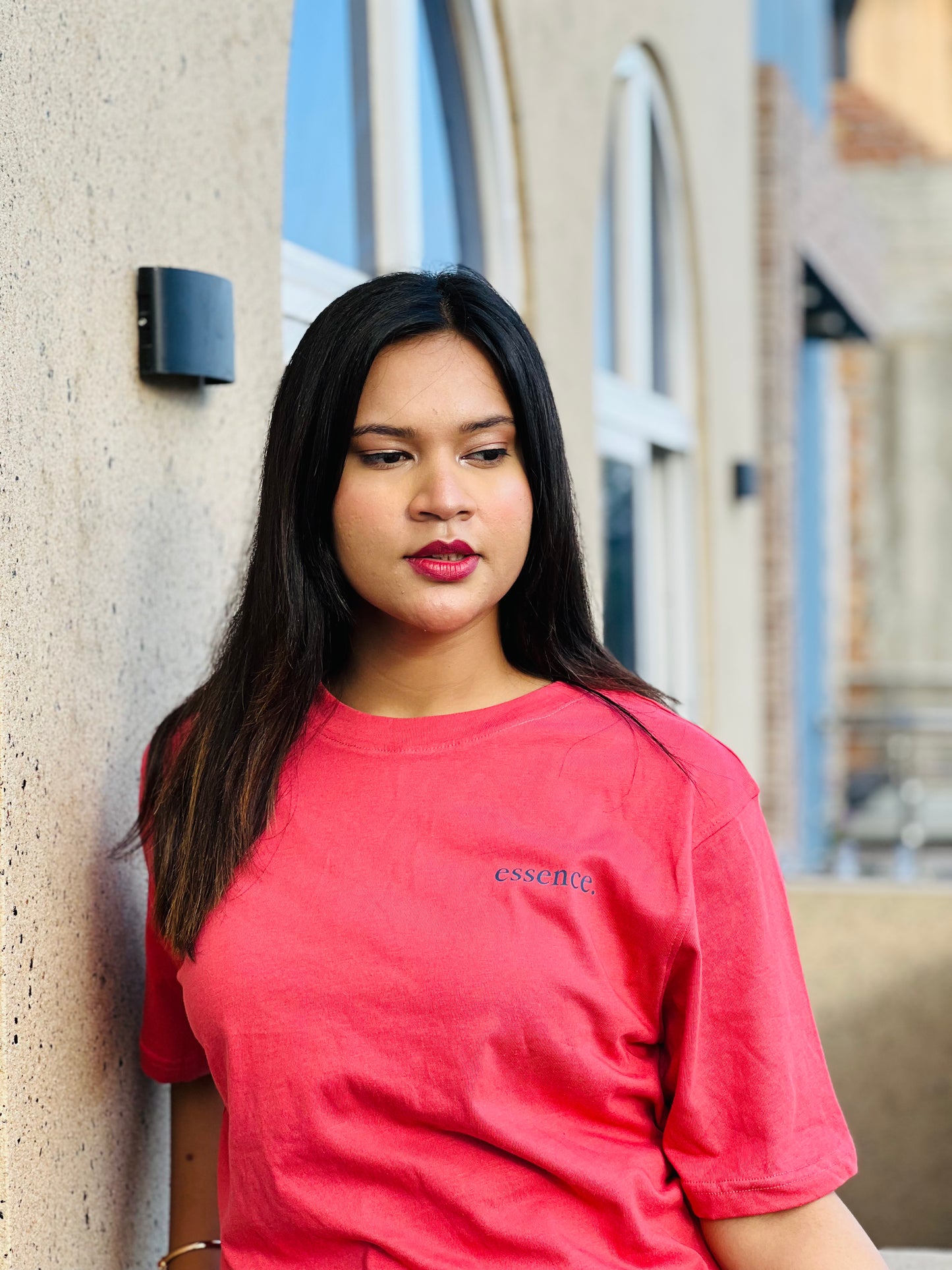 Women’s Pink Regular Fit T-Shirt