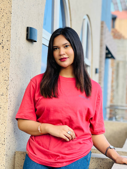 Women’s Pink Regular Fit T-Shirt