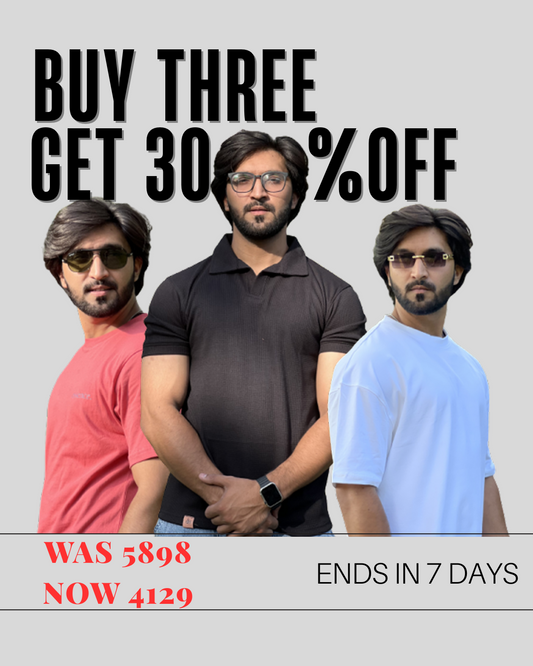 the discounted trio male combo