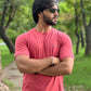 Men’s Coral Regular Fit T-Shirt