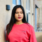 Women’s Pink Regular Fit T-Shirt