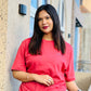 Women’s Pink Regular Fit T-Shirt